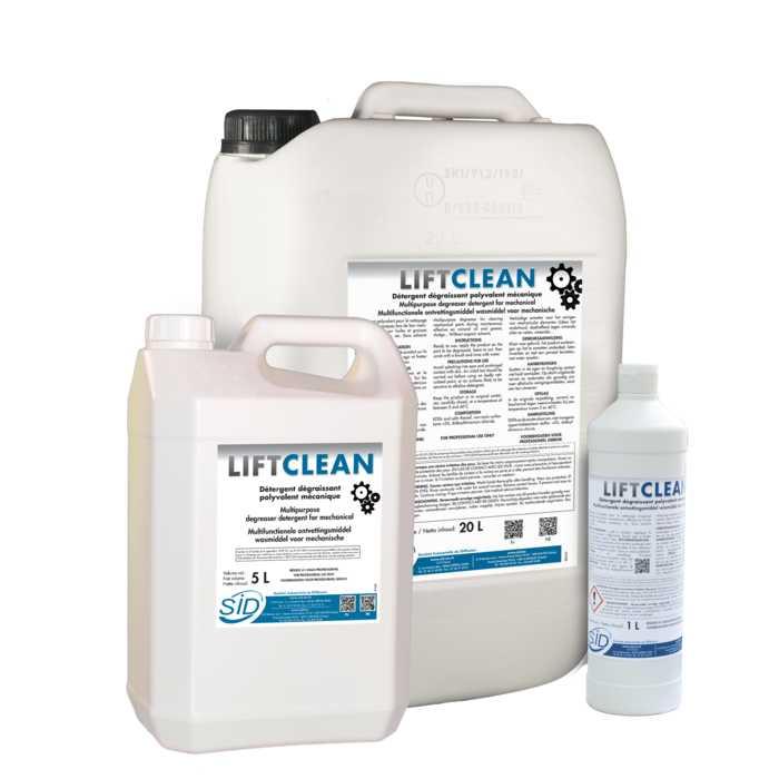 Puissant dégraissant mécanique polyvalent Liftclean - ininflammable, sans solvant, conforme normes alimentaires_0