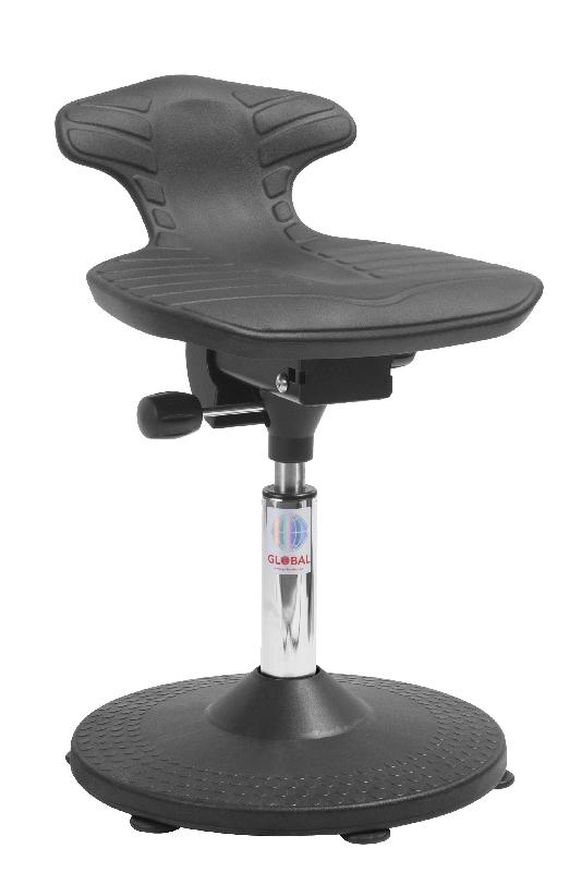 Siège assis-debout ergonomique en mousse - Venus Trumpet - Hauteur d'assise 420/550 mm - Rolléco_0