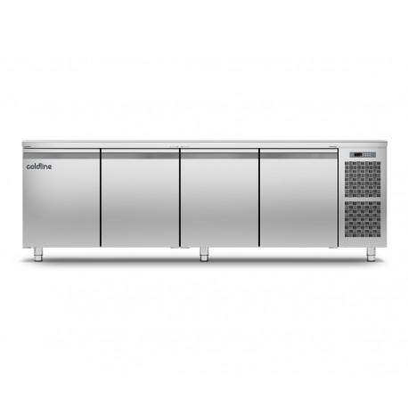 Table positive master avec plan de travail standard groupe logé 4 portes 560 litres réfrigérée - TP211MJ-2_0