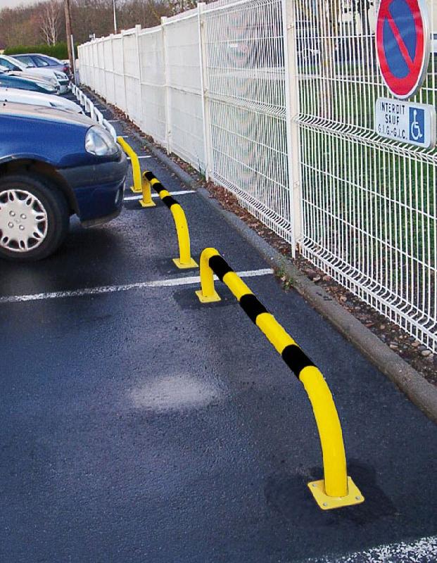 Arceaux bas de protection - 3 longueurs - Tube d'acier Ø 60 mm - Finition galva ou peint sur zinc_0