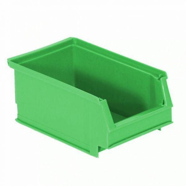 Bac à bec profondeur 160 mm vert - capacité 1L - lot de 25 - robuste et indéformable_0