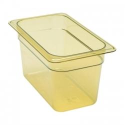 Cambro Bac GN 1/4 résistant à la chaleur 150mm. Idéal pour les micro-ondes, les appareils à vapeur et les - 0099511328512_0