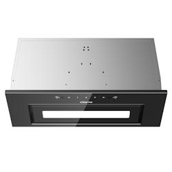 CIARRA Hotte aspirante sous meuble, hotte aspirante encastrable 460 m³/h max., commande tactile et gestuelle VM6931B - noir inox CBCB6931B_0