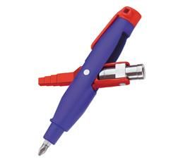 CLÉ UNIVERSELLE EN STYLO PROFI-KEY POUR CHAUFFAGE, CLIMATISATION, SANITAIRE ET CONSTRUCTION.