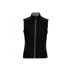 Gilet DayToDay femme WK. Designed To Work noir|gris T.XL WK Designed To Work - XL polyester 3663938188867_0