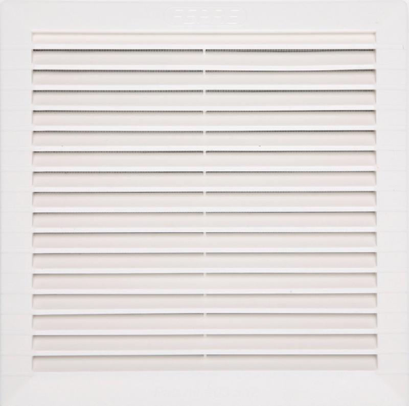 Grille d'aération ABS naturel - 23x23 cm - Anti-insectes - Usage intérieur et extérieur_0