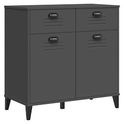 Helloshop26 - Buffet bahut commode armoire meuble de rangement organisateur cuisine salle de séjour salon 80 x 40 x 80 cm bois 02_0036625 - 300021296_0
