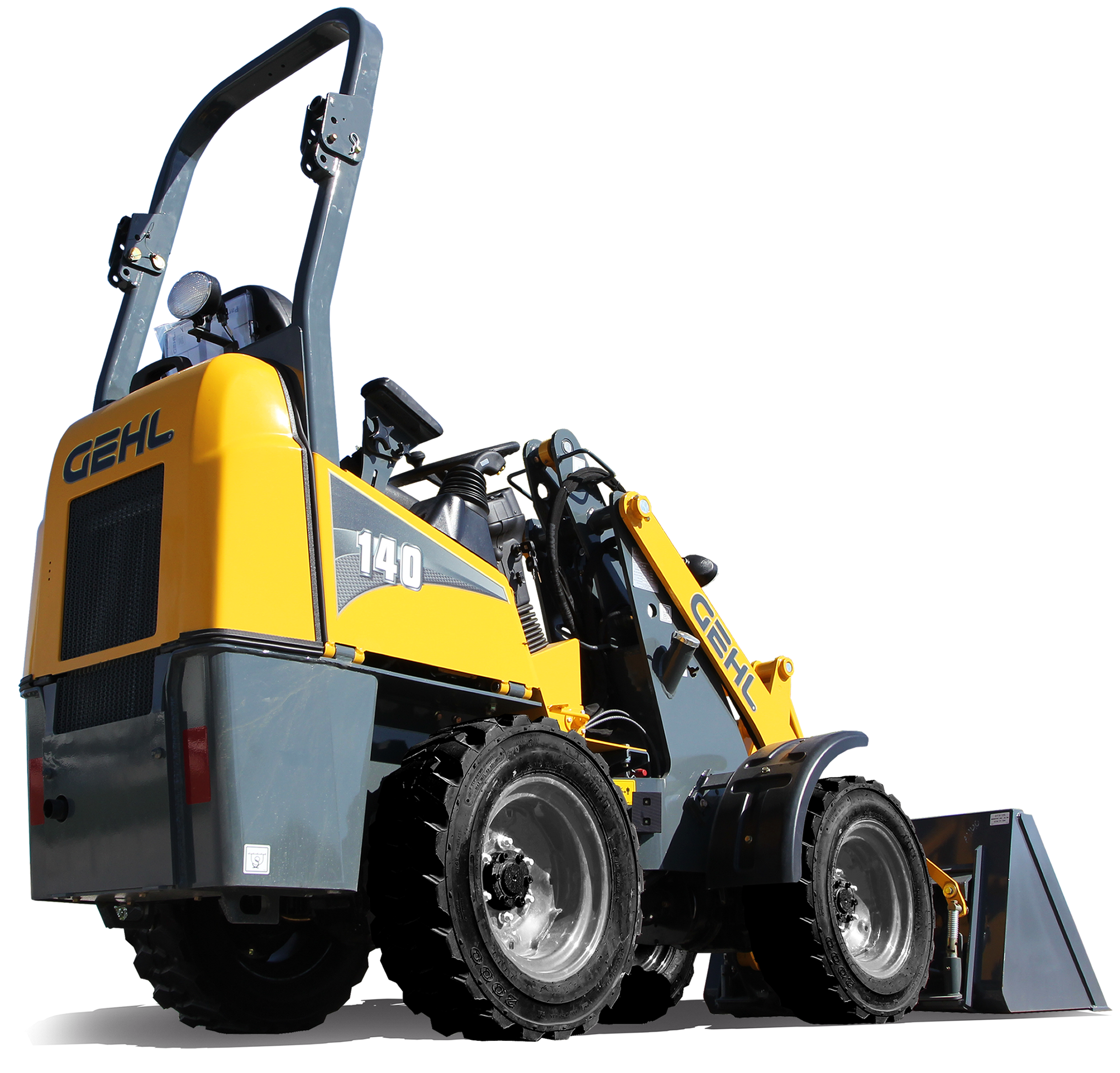 Mini chargeuse articulée 0,4t - Manitou 140 - Moteur diesel Yanmar - Ergonomie et visibilité optimisées_0