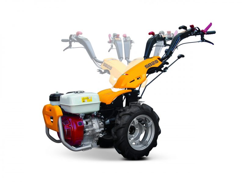 Motoculteur puissant jusqu'à 9,5 cv avec largeur de fraise de 46 cm à 66 cm  - sb 28 powersafe_1