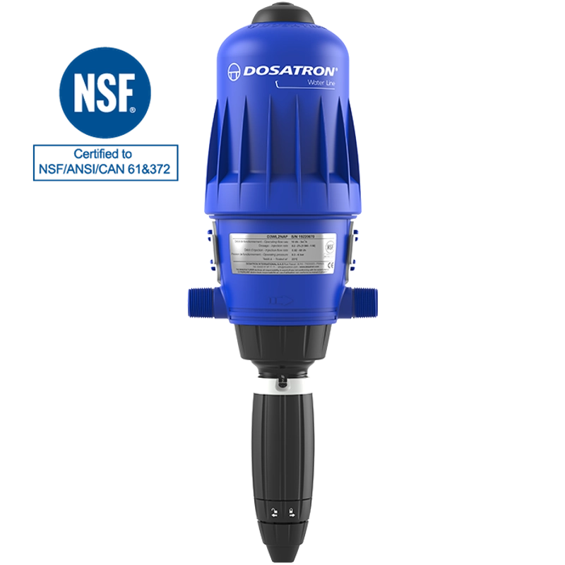 Pompe doseuse de chlore certifiée pour l'eau potable - D3WL2 NSF_0