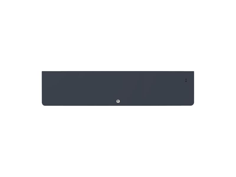 Radiateur chaleur douce connecté Equateur 5 Plinthe 1500W Ardoise - Thermor - 428400_0
