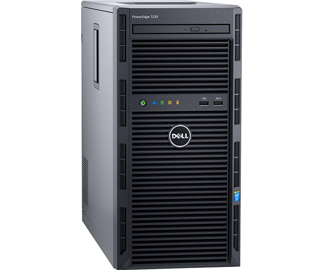 Serveur Dell T130 - format mini-tour, 1 socket - idéal pour PME avec technologies avancées de stockage_0