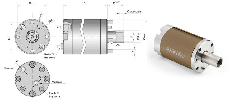 Vérin autobloquant - compact et adapté aux noyaux en forme - fonctionnement avec air_0