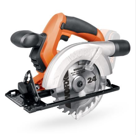 Worx WX529.9 - Scie circulaire sans fil 20 V - Poids 2,37 kg - Batterie et chargeur non inclus_0