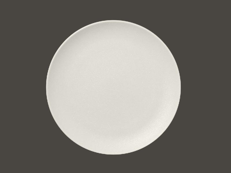 ASSIETTE PLATE ROND BLANC PORCELAINE Ø 31 CM NEO FUSION RAK