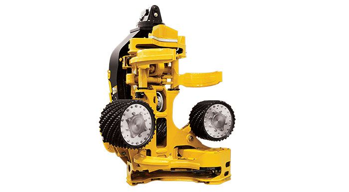 Tête d'abattage 575 Tigercat - largeur maximum 1 990 mm - robuste et productive pour divers profils d'arbres_0