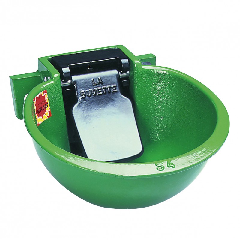 Abreuvoir en fonte S4V Polycoat - palette verticale - raccordement 3/4