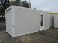 Abris de chantier containers - 8 pieds, 10 pieds, 20 pieds - Dimensions et prix HT_0