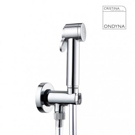 APPLIQUE AVEC DOUCHETTE WC CHROME - CRISTINA ONDYNA - WC69051
