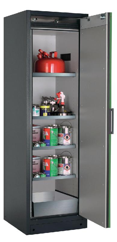 ARMOIRE SÉCURITÉ Q-PEGASUS-90 Q90.195.060.WDACR GRIS/VERT - MANUTAN COLLECTIVITÉS