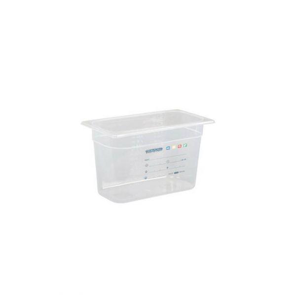 Bacs de stockage alimentaire gastronorme 3 à 7,7L - Polypropylène transparent - Marque Rolléco_0