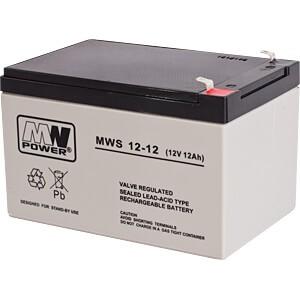 Batterie etanche au plomb 12 v / 12 ah mws 12-12_0