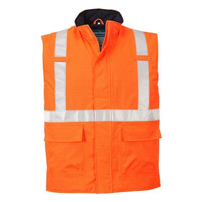 Bodywarmer HV Bizflame Multifonction FR - Jaune / XL_0