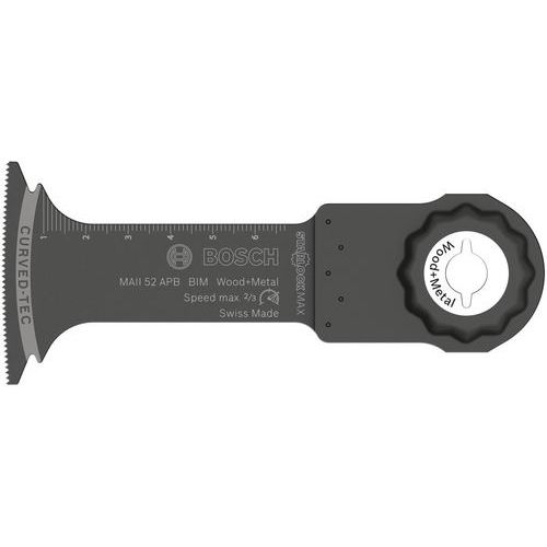 BOSCH 10 LAME PLONGEANTE BIM STARLOCKMAX MAII 52 APB WOOD AND METAL