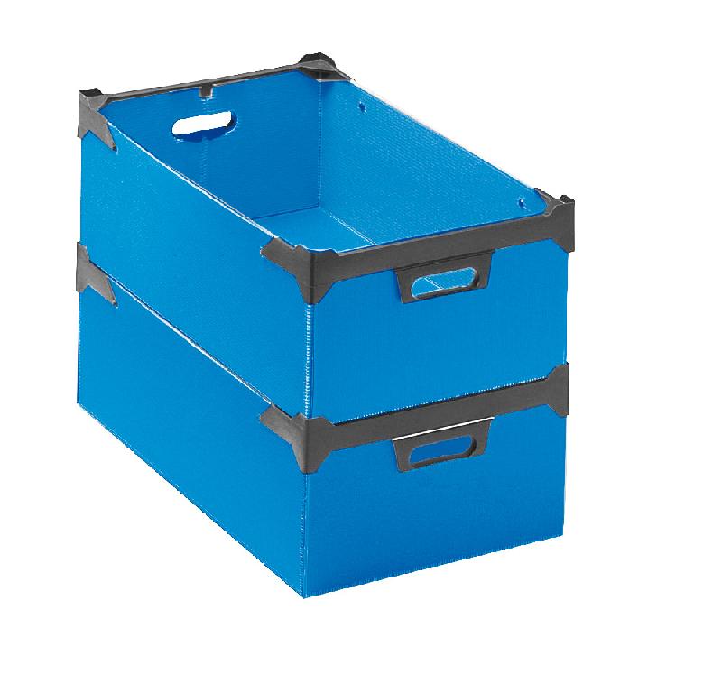 CAISSE PLASTIQUE ISYBOX 28 LITRES L.345XP.535 MM BLEU