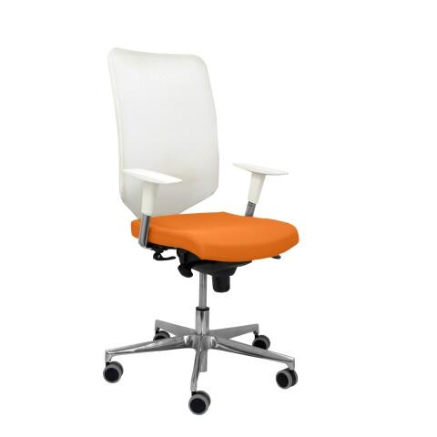 CHAISE DE BUREAU OSSA BLANCHE - ORANGE