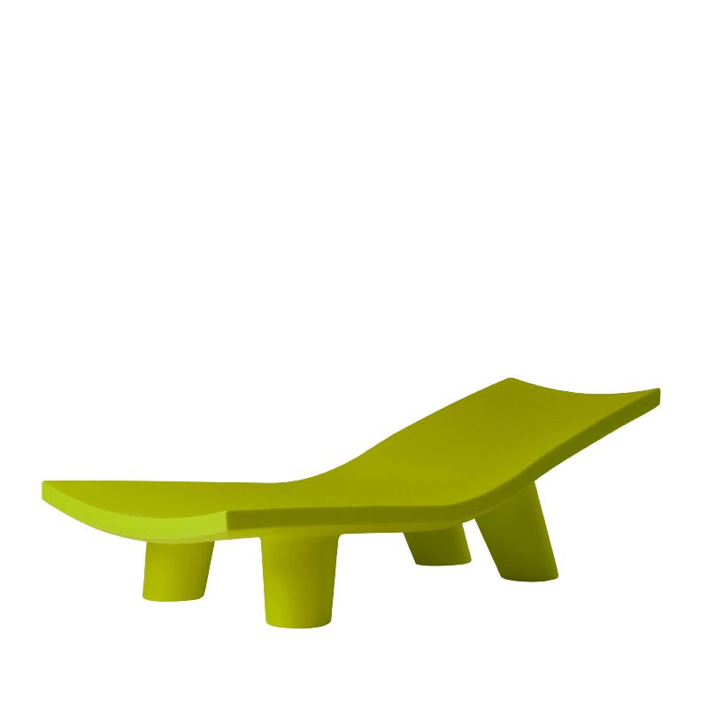 Chaise longue design LOW LITA - vert citron_0