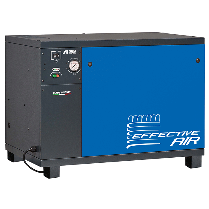 Compresseur insonorisé sur châssis ANEST IWATA 7,5 CV - Triphasé 51 m3/h - Silencieux 66 dB(A) - 11578078_0