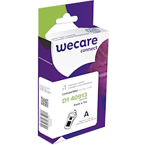 CONSOMMABLE ÉTIQUETEUSE WECARE - STANDARD - NOIR/BLANC - POUR DYMO RL-DY 40913