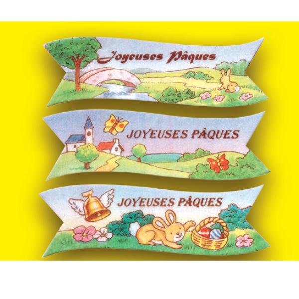 DÉCORATION GÂTEAUX SUPER BANDEROLE JOYEUSES PÀQUES