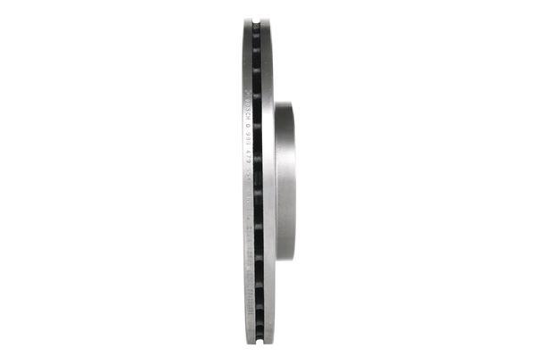 Disque de frein ventilé Bosch 0986479554 - Avant - 5 trous - Épaisseur 24 mm_0