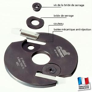 DISQUE MULTIFONCTION LE RAVAGEUR DIAMETRE 140 MM ALESAGE 50 MM POUR BOUT D'ARBRE