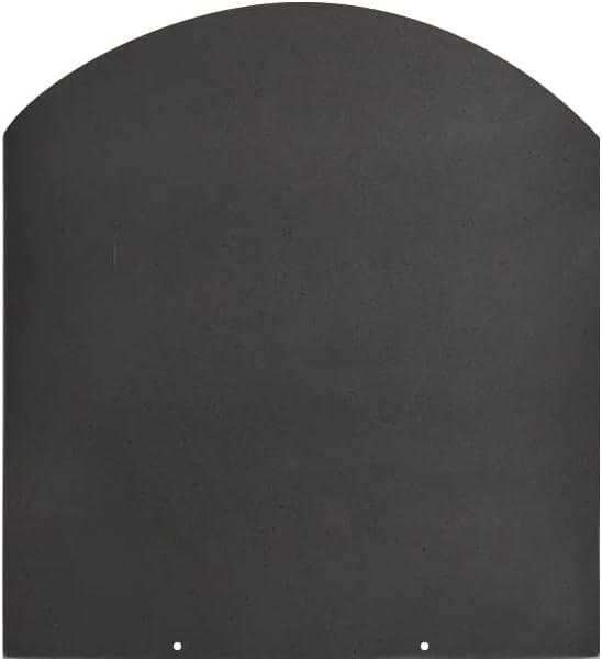 Divina Fire Plateforme De Protection De Sol Pour Poêles À Bois Et Pellets En Acier 100X90 - noir 8056157807209_0