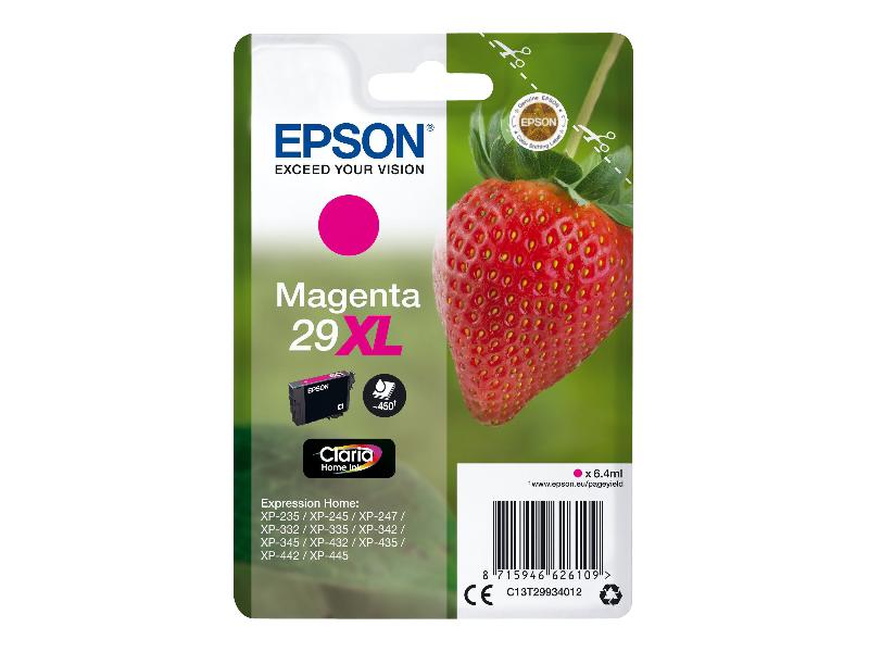 EPSON 29XL - XL - MAGENTA - ORIGINAL - CARTOUCHE D'ENCRE