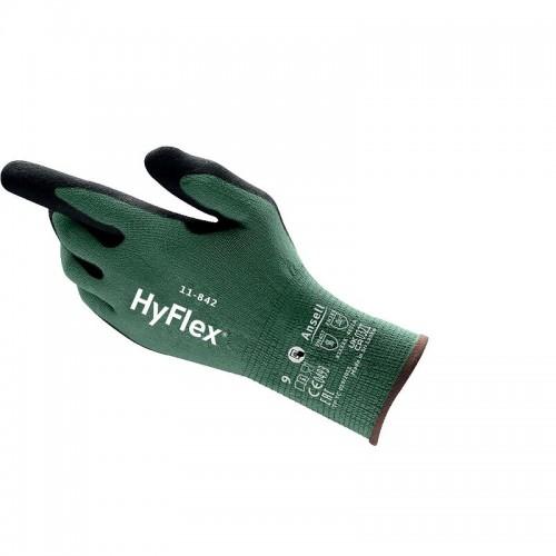 GANTS ANTI-COUPURES TRICOTÉS HYFLEX 11-842 - VERT - T 9 ANSELL