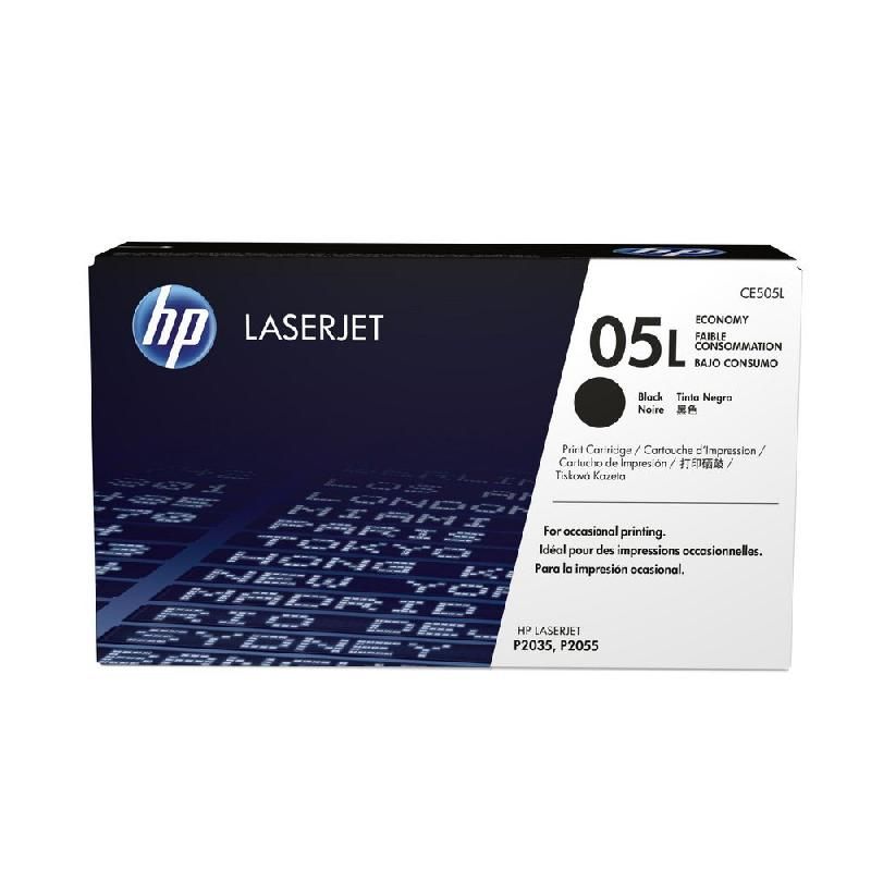 HEWLETT PACKARD TONER ORIGINAL 05L (CE505L) - COULEUR: NOIR