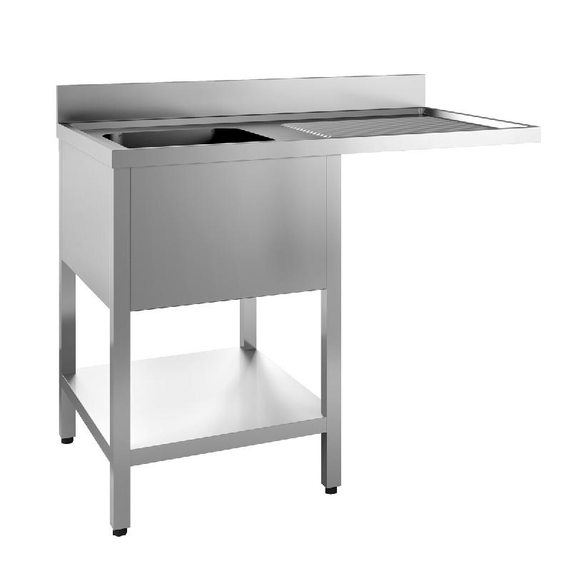 ITALCONCEPT L2G Plonge Inox Soudee, Encastrement Lv Bac Gauche 850mm x 1200mm x 700 mm - 3616350014276_0