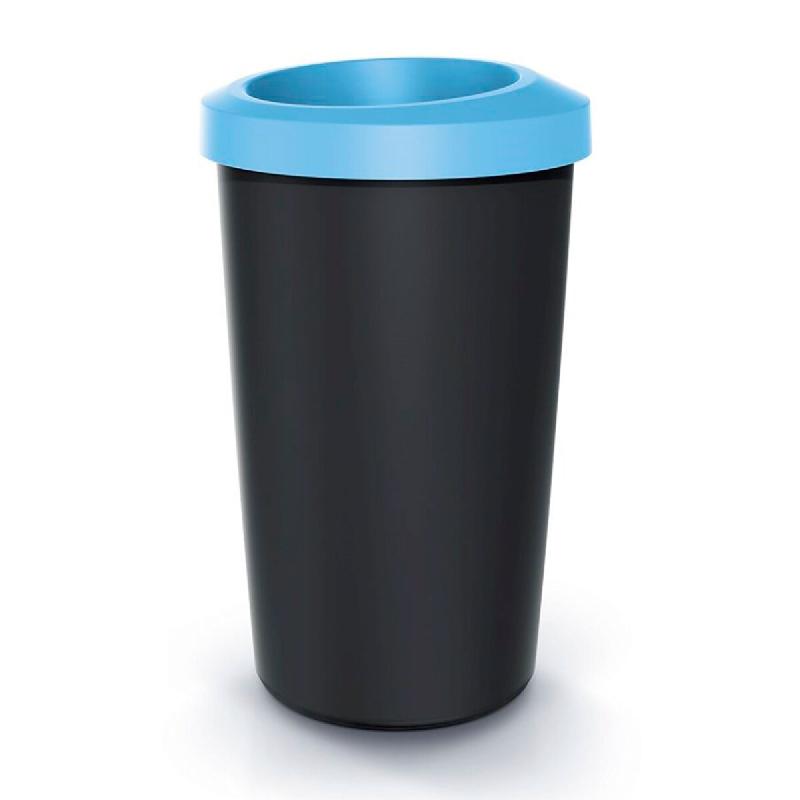Keden - Compacta R Poubelle de Recyclage 45L avec Couvercle Ouvert de couleur Bleue - bleu plastique ZA5474_0