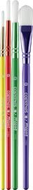 KIT DE PINCEAUX À POILS SYNTHÉTIQUES COLOR'PEPS - LOT DE 5