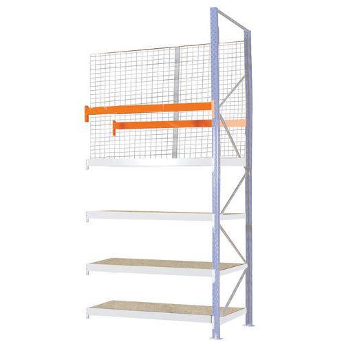 KIT SUIVANT+GRILLE ANTICHUTE HYBRID 3000X2700X750 NIV 4+1 - MANORGA