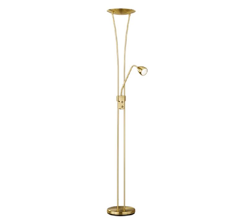 Lampadaire 1xLED, 19W, 2200lm, Laiton Mat - Trio - Arizona - doré 4017807244724_0