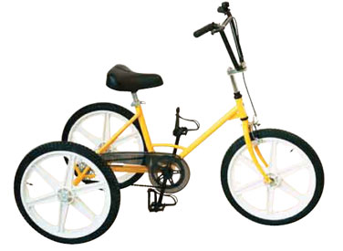 Tricycle pour handicapé avec guidon réglable en avant, en arrière et en hauteur - TONICROSS Basic_0