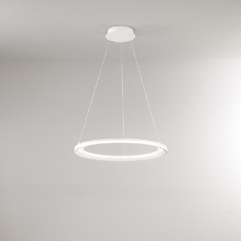 Lustre Suspension Edge Avec Led 66W Blanc Mat Perenz - blanc 8023559541024_0