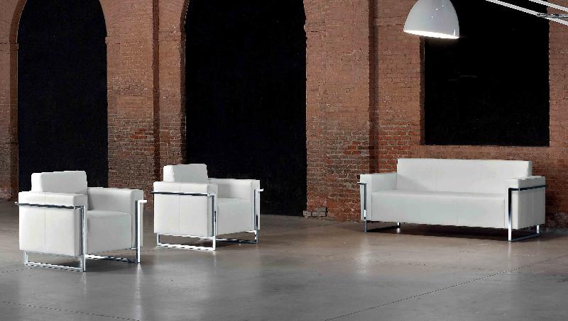 MEMORIA / FAUTEUIL EN CUIR BLANC_0