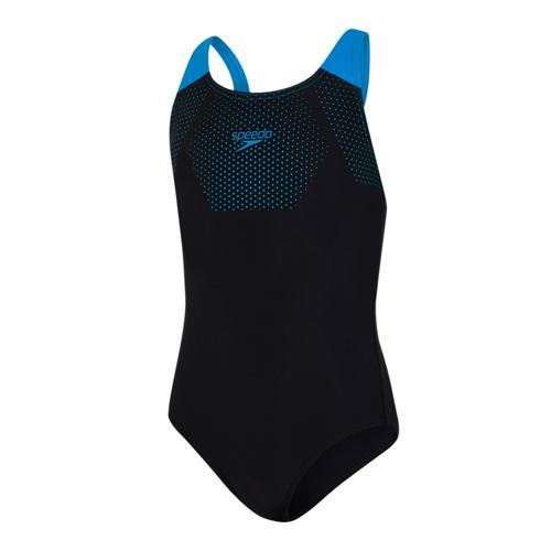 MAILLOT DE BAIN FILLE - SPEEDO - TECH PLACEMENT MUSCLEBACK NOIR