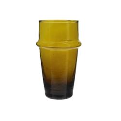 NOVASTYL - Gobelet Beldi 22cl En Verre Recycle Ambre - 3256391015247_0